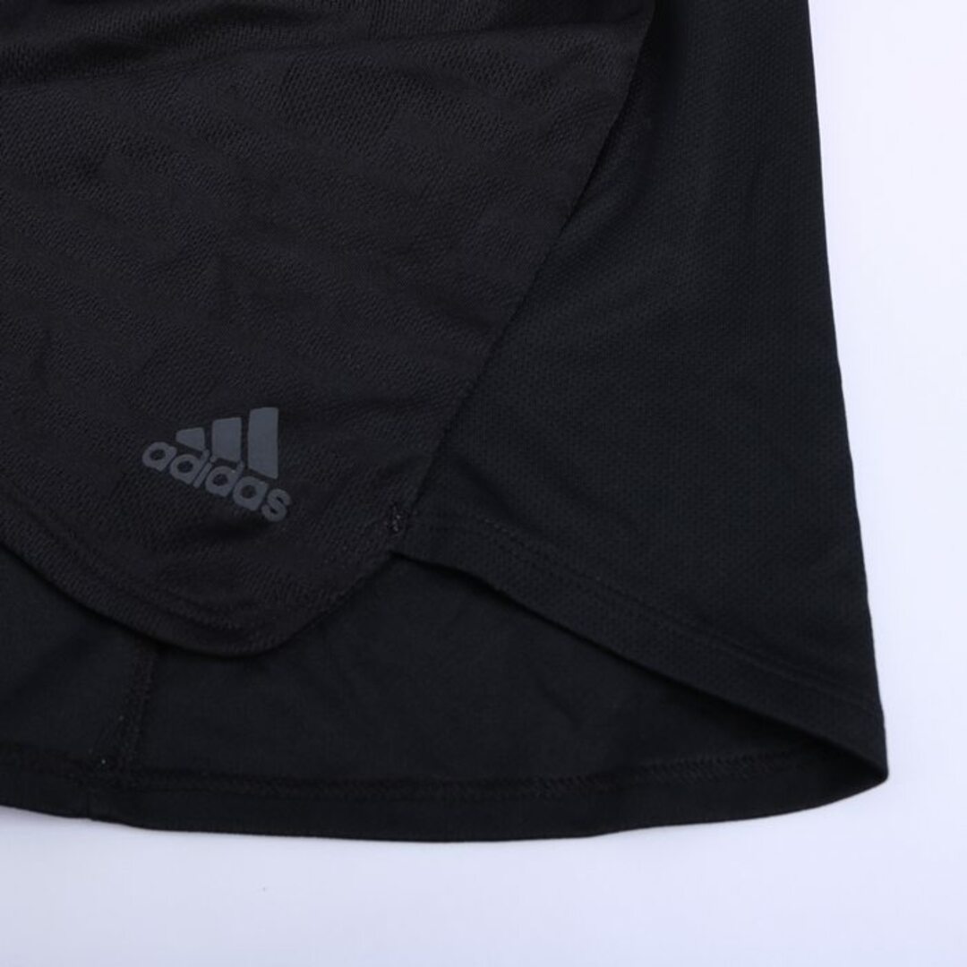 adidas(アディダス)のアディダス 長袖Tシャツ クライマクール 3ストライプス スポーツウェア レディース Mサイズ ブラック adidas レディースのトップス(Tシャツ(長袖/七分))の商品写真