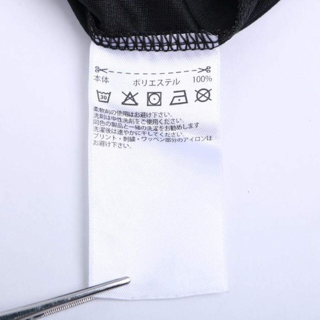 adidas(アディダス)のアディダス 長袖Tシャツ クライマクール 3ストライプス スポーツウェア レディース Mサイズ ブラック adidas レディースのトップス(Tシャツ(長袖/七分))の商品写真
