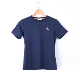 ルコックスポルティフ(le coq sportif)のルコックスポルティフ 半袖Tシャツ ロゴT スポーツウエア  レディース Mサイズ ネイビー le coq sportif(Tシャツ(半袖/袖なし))