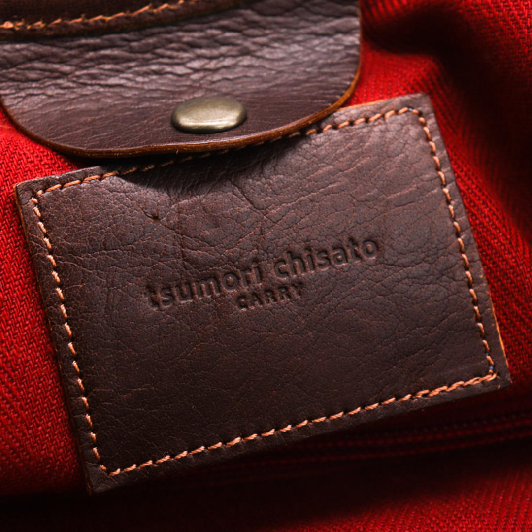 TSUMORI CHISATO(ツモリチサト)のツモリチサト トートバッグ ヘリンボーンツイード ハンドバッグ ブランド 鞄 カバン レディース ブラウン TSUMORI CHISATO レディースのバッグ(トートバッグ)の商品写真