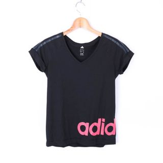 アディダス(adidas)のアディダス 半袖Tシャツ スポーツウエア 大きいサイズ クライマライト レディース OTサイズ ブラック adidas(Tシャツ(半袖/袖なし))