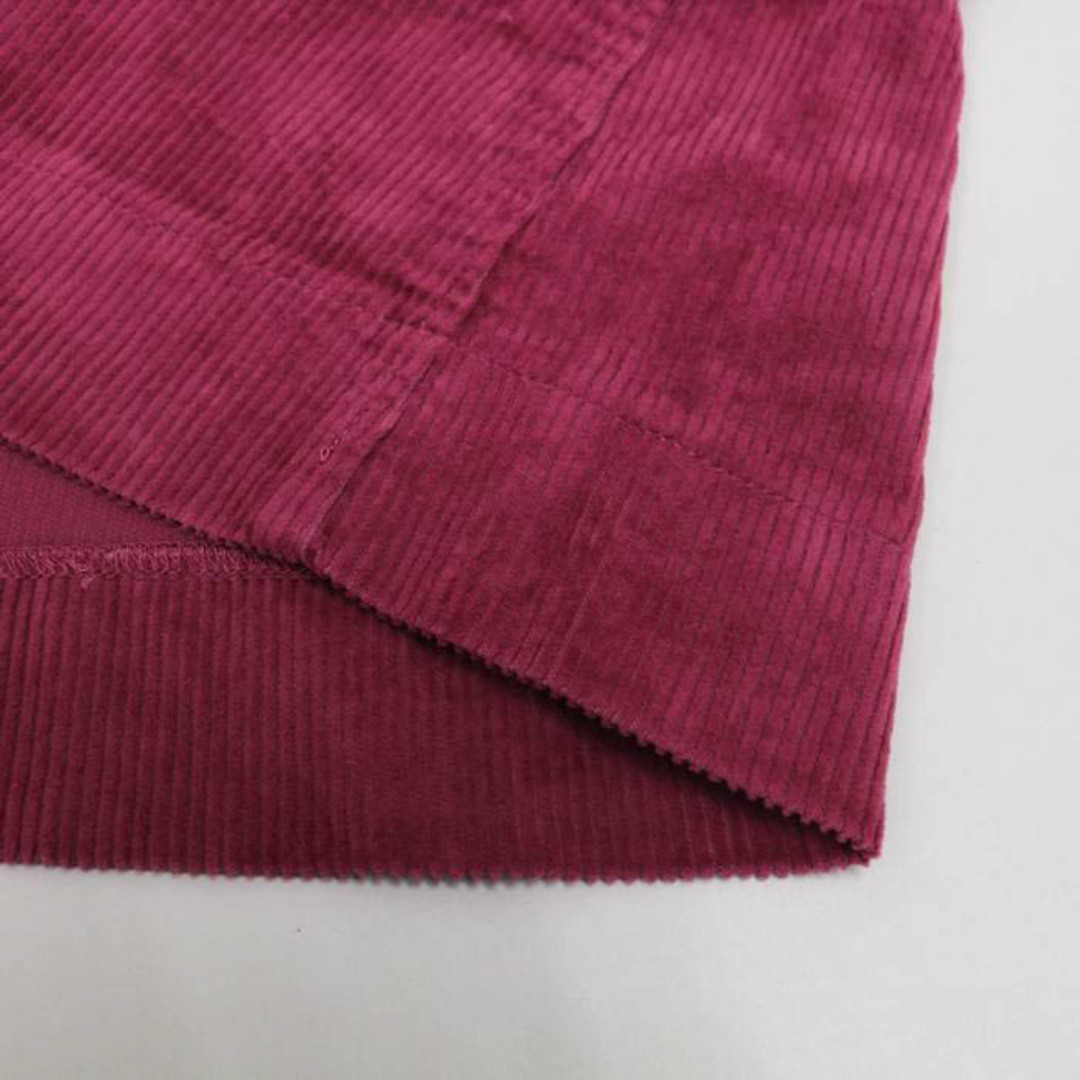 UNIQLO(ユニクロ)のユニクロ ナロースカート コーデュロイ レディース ｳｴｽﾄ61cm ﾋｯﾌﾟ88cmサイズ ピンク UNIQLO レディースのスカート(その他)の商品写真