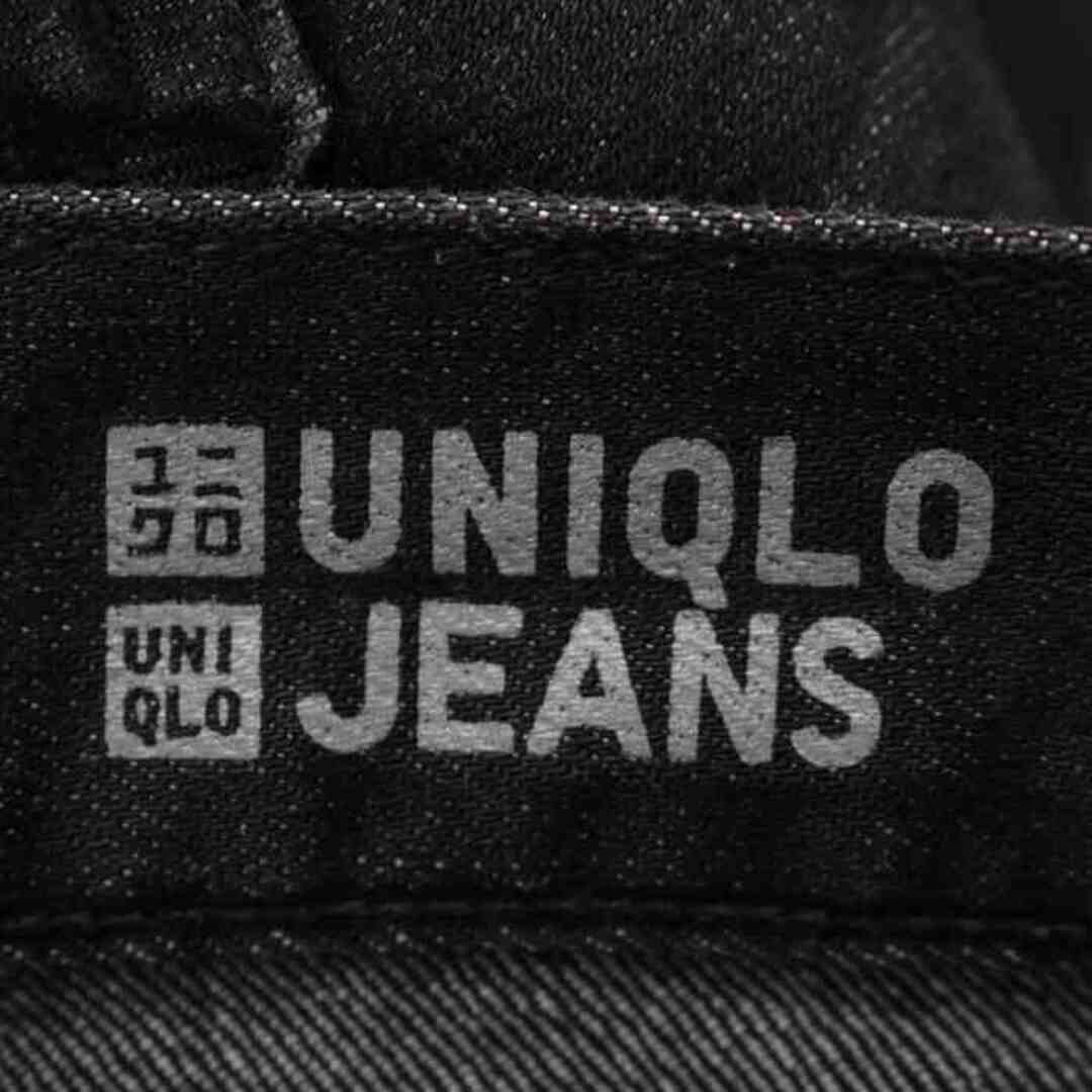 UNIQLO(ユニクロ)のユニクロ デニムパンツ スキニージーンズ メンズ 28(70cm)サイズ ブラック UNIQLO メンズのトップス(ジャージ)の商品写真