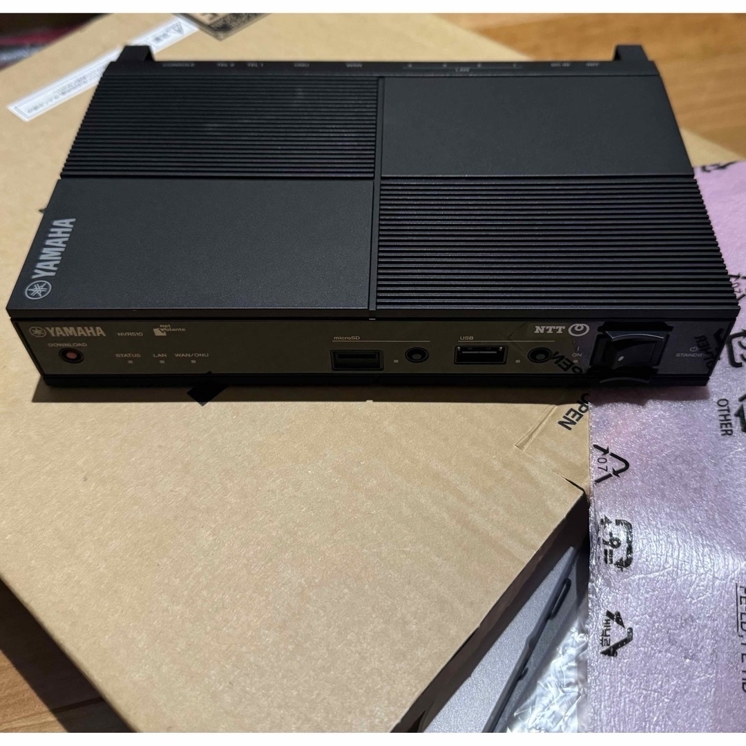 GINGER掲載商品】 即日発送 新品未開封 YAMAHA NVR510 ルーター GINGER掲載商品】 即日発送 新品未開封 YAMAHA NVR510 ルーター