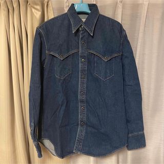 37400円素材21SS ジョンローレンス サリバン スリーブレス デニム