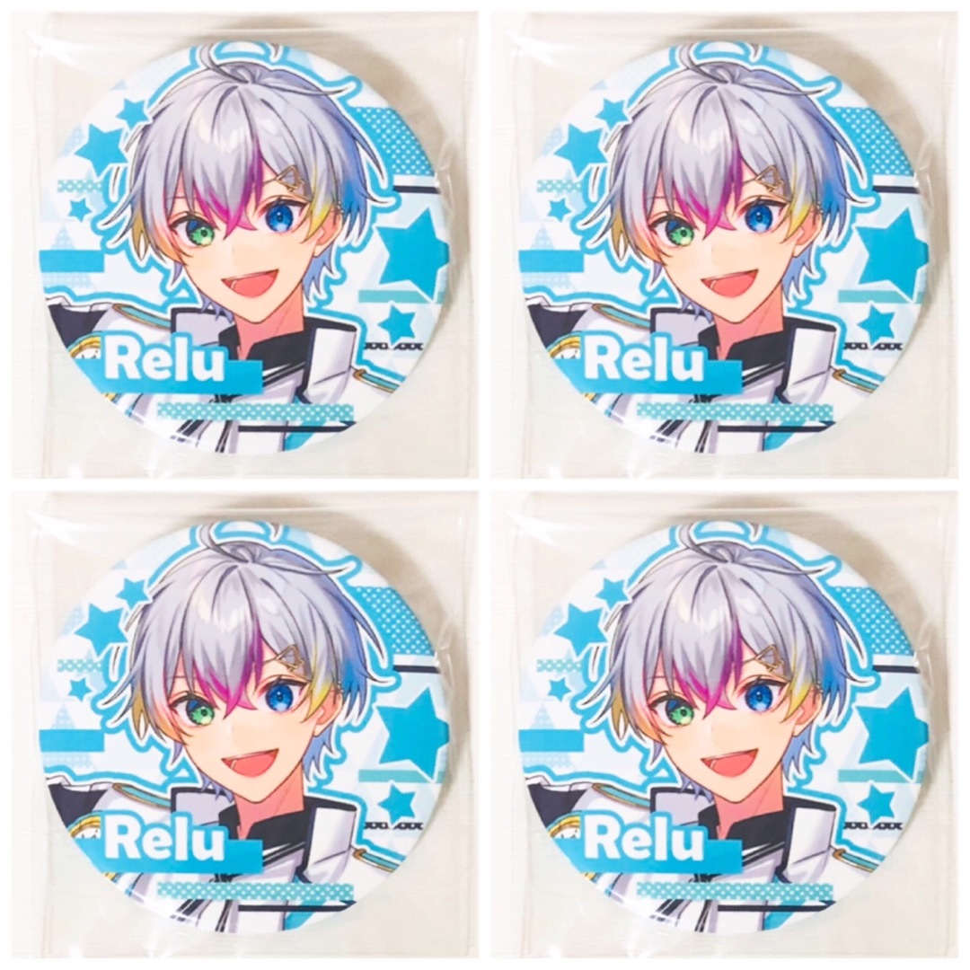 新品☆すたぽら【Relu】すたぽらってなぁに？ ☆缶バッジ☆第6弾