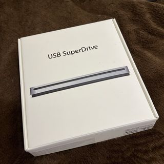 マック(Mac (Apple))の【Apple】 USB SuperDrive md564zm/a(PC周辺機器)