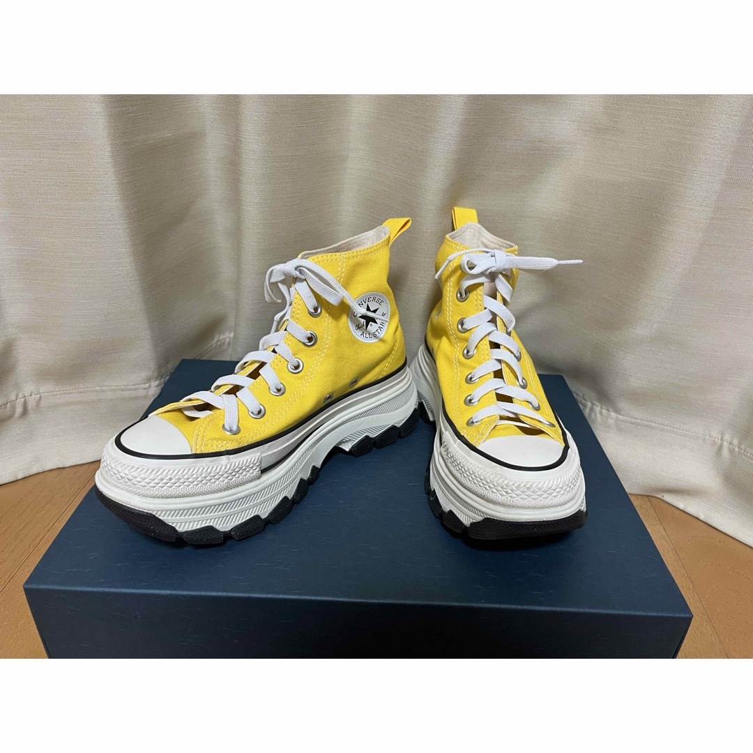 CONVERSE(コンバース)のコンバース　厚底　22.5㎝ レディースの靴/シューズ(スニーカー)の商品写真