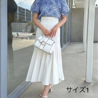 SNIDEL - SNIDEL ギャザーティアードIラインスカート 大人気💜公式完売 ...