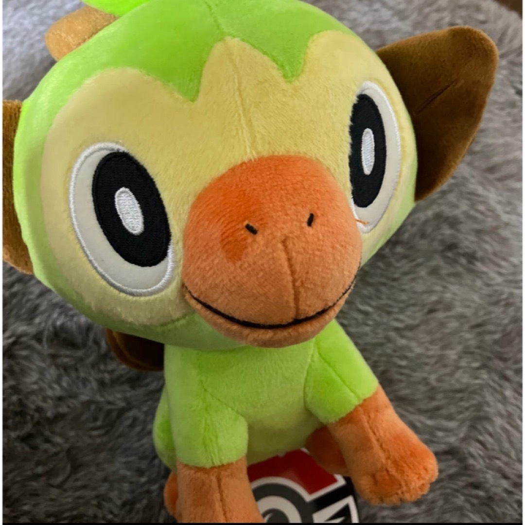 ポケモン　ぬいぐるみ　サルノリ★ エンタメ/ホビーのおもちゃ/ぬいぐるみ(キャラクターグッズ)の商品写真