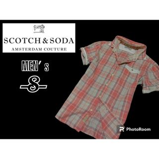 スコッチアンドソーダ(SCOTCH & SODA)のメンズS◇SCOTCH&SODA◇半袖シャツ(シャツ)