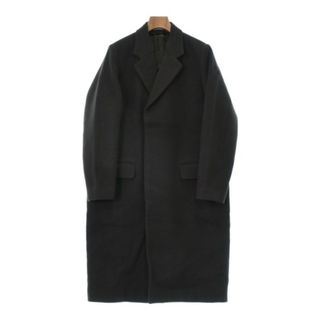 スタイリスト私物オーラリー　カシミヤ　ウール　チェスターコート　ブラック　19aw 0