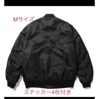 WACKO MARIA - GAKKIN × BUDSPOOL TEE MA-1 FLIGHT JACKET