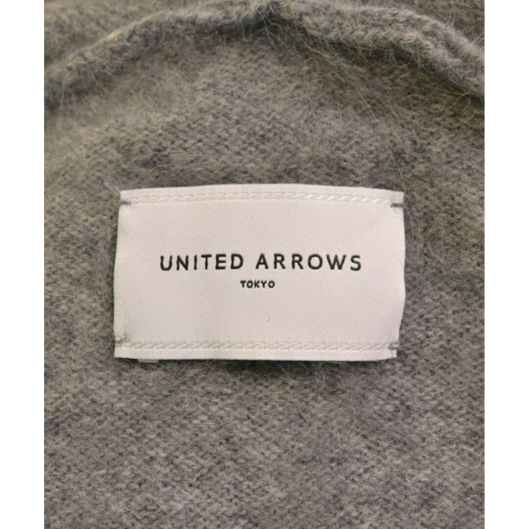 UNITED ARROWS(ユナイテッドアローズ)のUNITED ARROWS ユナイテッドアローズ カーディガン F グレー 【古着】【中古】 レディースのトップス(カーディガン)の商品写真