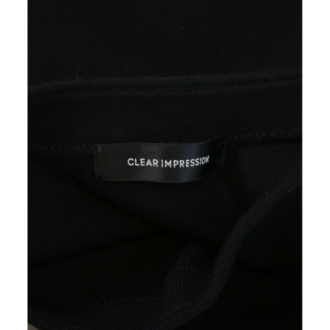 CLEAR IMPRESSION(クリアインプレッション)のCLEAR IMPRESSION ニット・セーター 2(M位) 黒 【古着】【中古】 レディースのトップス(ニット/セーター)の商品写真