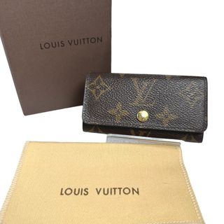 ルイヴィトン(LOUIS VUITTON)のルイヴィトン M62631 キーケース ブラウン  LOUIS VUITTON 4本用キーケース モノグラム(キーホルダー)