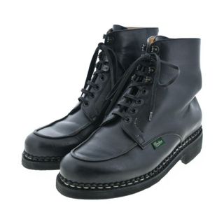 Paraboot - Paraboot パラブーツ ブーツ UK7(25.5cm位) 黒 【古着】【中古】