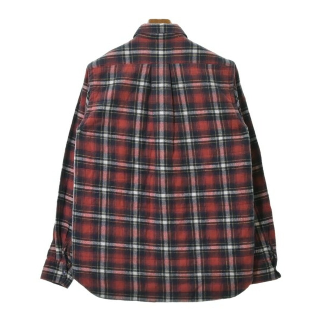 sacai(サカイ)のsacai サカイ カジュアルシャツ 2(M位) 赤x紺x白等(チェック) 【古着】【中古】 メンズのトップス(シャツ)の商品写真