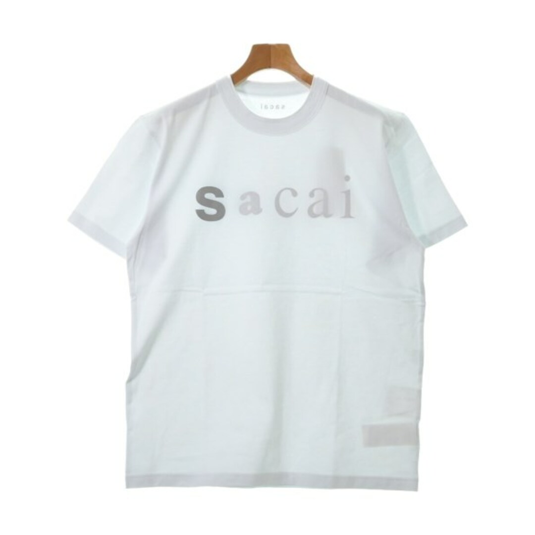 sacai サカイ Tシャツ・カットソー 2(M位) 白なし透け感