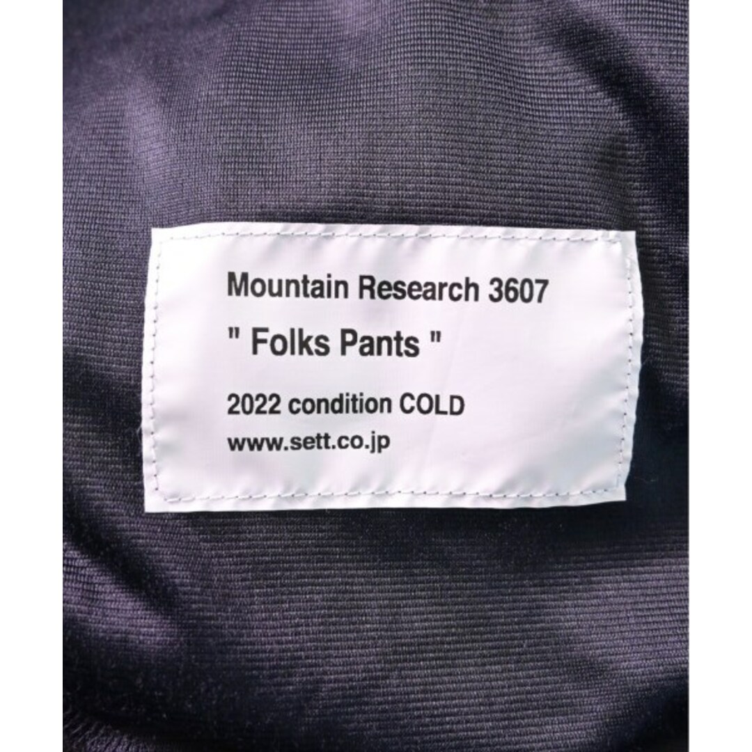 MOUNTAIN RESEARCH(マウンテンリサーチ)のMountain Research パンツ（その他） XL 黒 【古着】【中古】 メンズのパンツ(その他)の商品写真