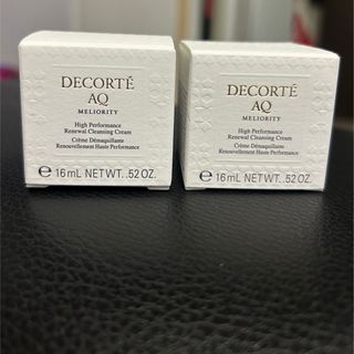 COSME DECORTE - コスメデコルテ  AQ ミリオリティ リペアクレンジングクリーム 15g×2個