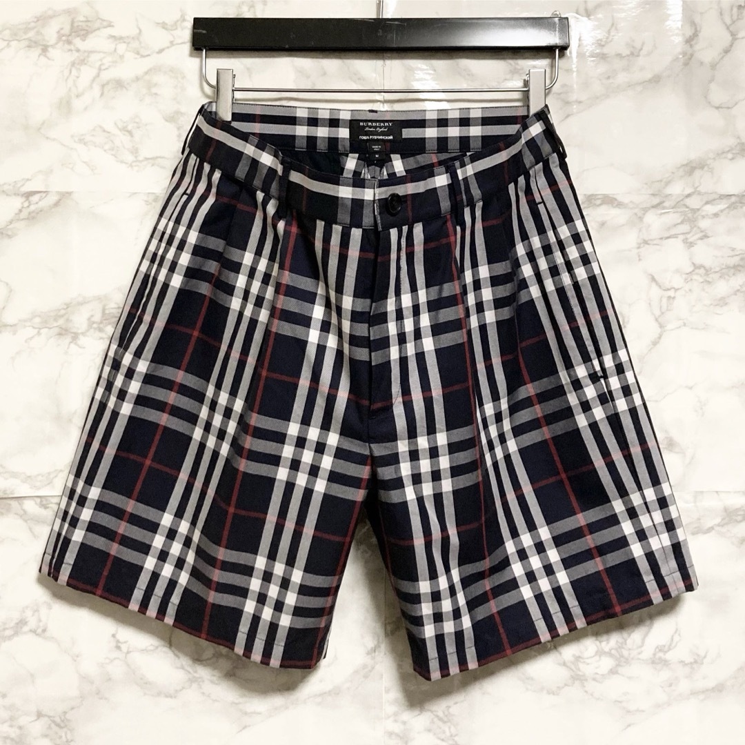 BURBERRY(バーバリー)の【極美品】BURBERRY×Gosha Rubchinskiy チェックパンツ メンズのパンツ(ショートパンツ)の商品写真