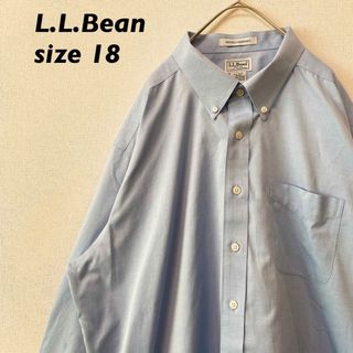 エルエルビーン L.L.Bean 長袖 シャモアクロスシャツ メンズXL /eaa396320