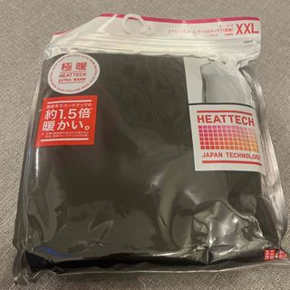 ユニクロ(UNIQLO)のユニクロ　ヒートテック　エクストラウォーム　タートルネックT 長袖ブラックXXL(アンダーシャツ/防寒インナー)