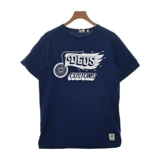 Deus ex Machina - Deus ex Machina デウスエクスマキナ Tシャツ・カットソー M 紺 【古着】【中古】