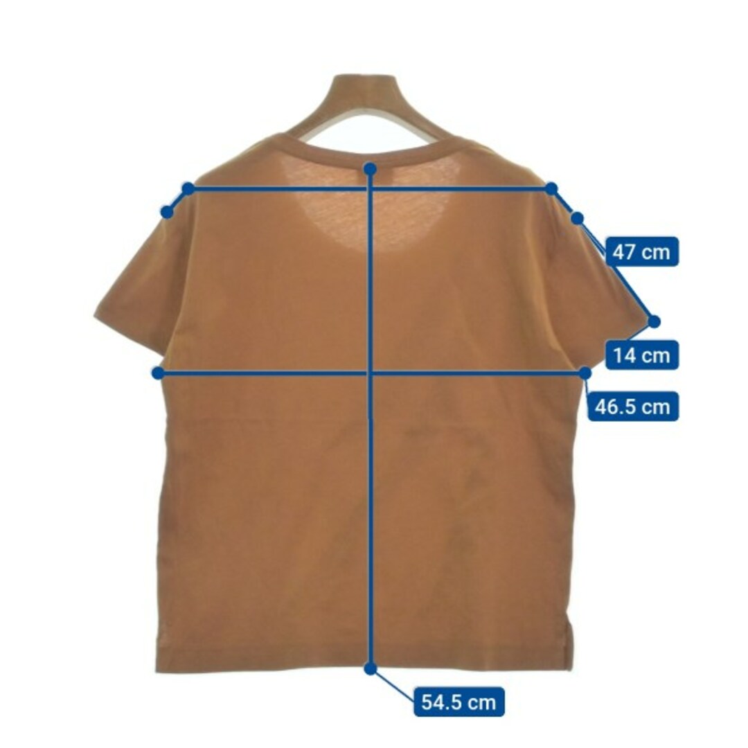 DRIES VAN NOTEN Tシャツ・カットソー 茶系 2007723O0075 DRIES VAN NOTEN Tシャツ・カットソー XS 茶 【古着】