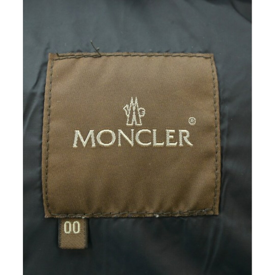 MONCLER(モンクレール)のMONCLER ダウンジャケット/ダウンベスト 00(XXS位) 茶 【古着】【中古】 メンズのジャケット/アウター(ダウンジャケット)の商品写真