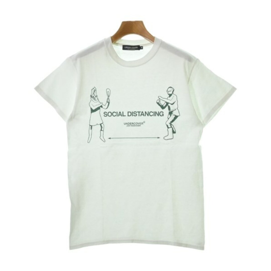 UNDERCOVER(アンダーカバー)のUNDER COVER アンダーカバー Tシャツ・カットソー S 白 【古着】【中古】 レディースのトップス(カットソー(半袖/袖なし))の商品写真