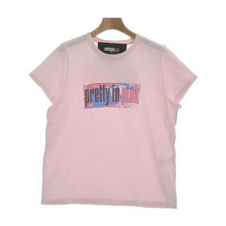 マークジェイコブス(MARC JACOBS)のMARC JACOBS マークジェイコブス Tシャツ・カットソー L ピンク 【古着】【中古】(カットソー(半袖/袖なし))