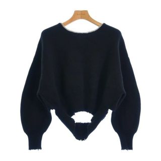 T by ALEXANDER WANG ニット・セーター M 黒なし透け感