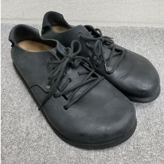 ビルケンシュトック(BIRKENSTOCK)のBIRKENSTOCK Montana　ブラック　レザー　44  28.5cm(サンダル)