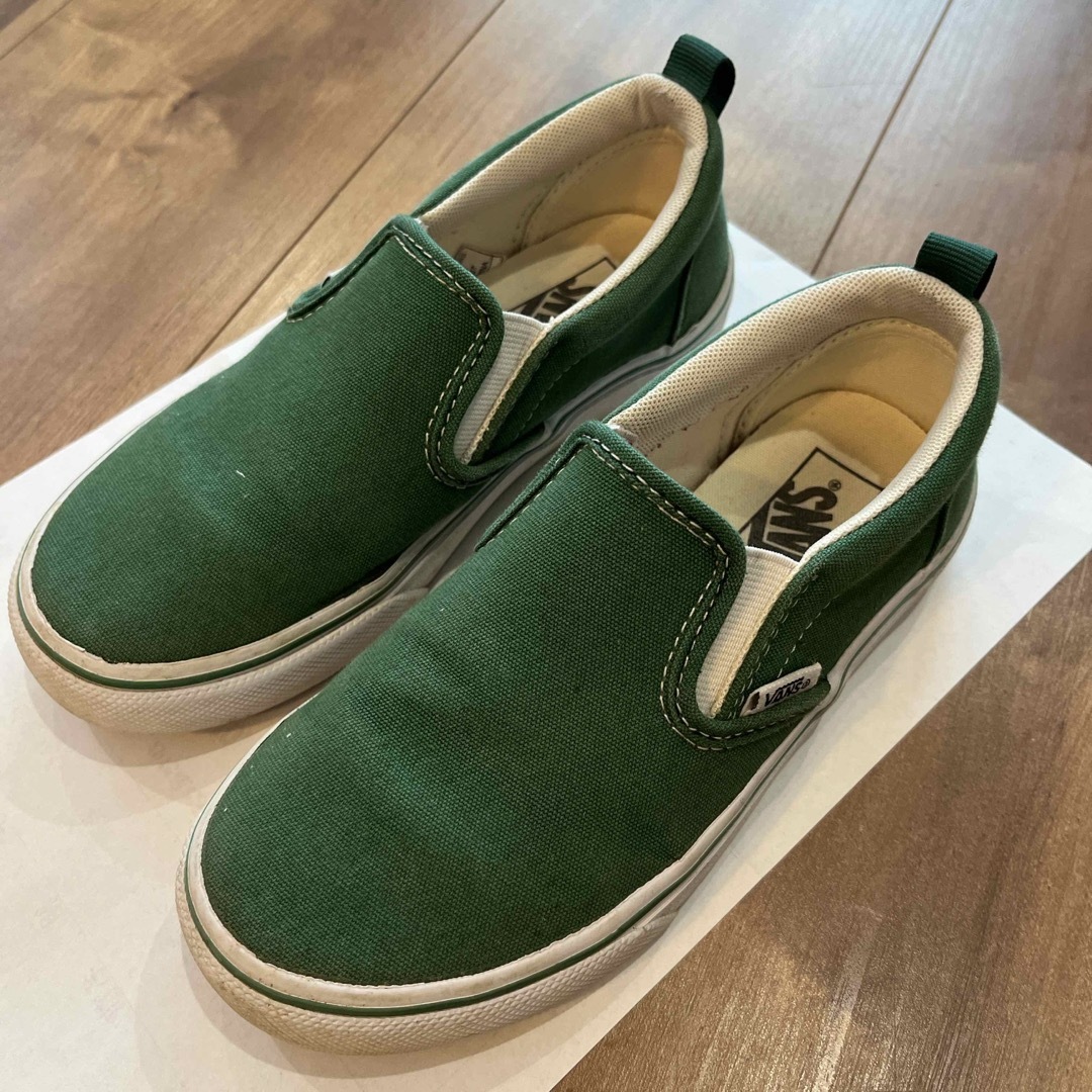 VANS(ヴァンズ)のvans スリッポン　20㌢ キッズ/ベビー/マタニティのキッズ靴/シューズ(15cm~)(スリッポン)の商品写真