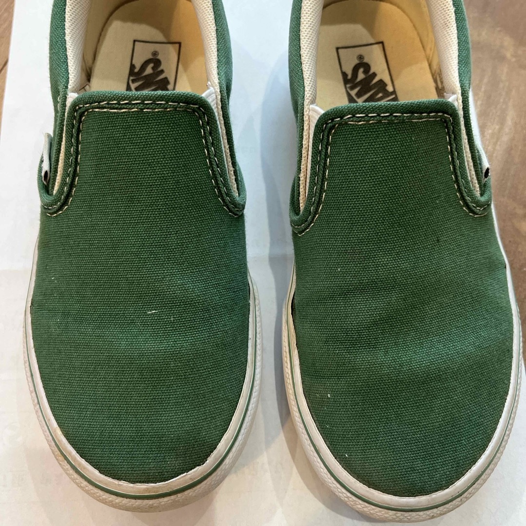 VANS(ヴァンズ)のvans スリッポン　20㌢ キッズ/ベビー/マタニティのキッズ靴/シューズ(15cm~)(スリッポン)の商品写真