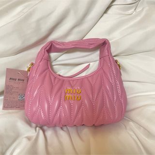 ミュウミュウ miumiu ムートンコート ミドル丈 アウター I38 黒