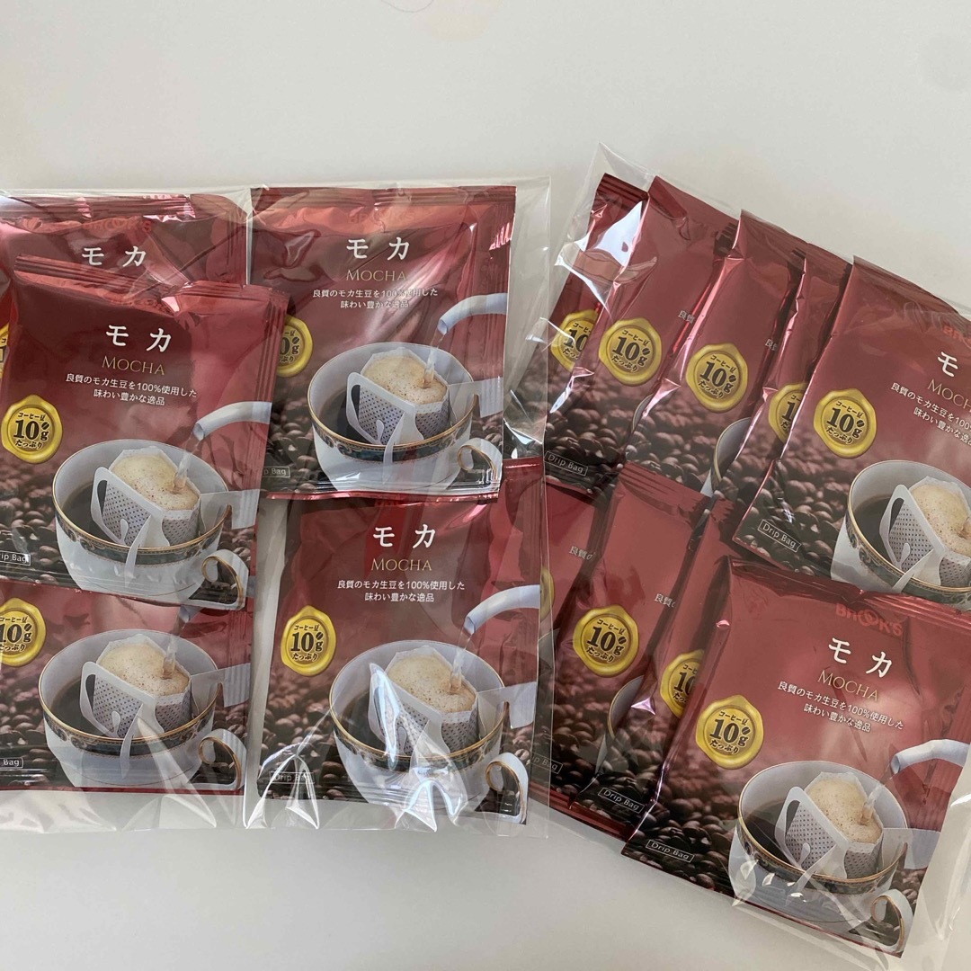 ブルックス ドリップバッグ コーヒーモカ 10g 食品/飲料/酒の飲料(コーヒー)の商品写真