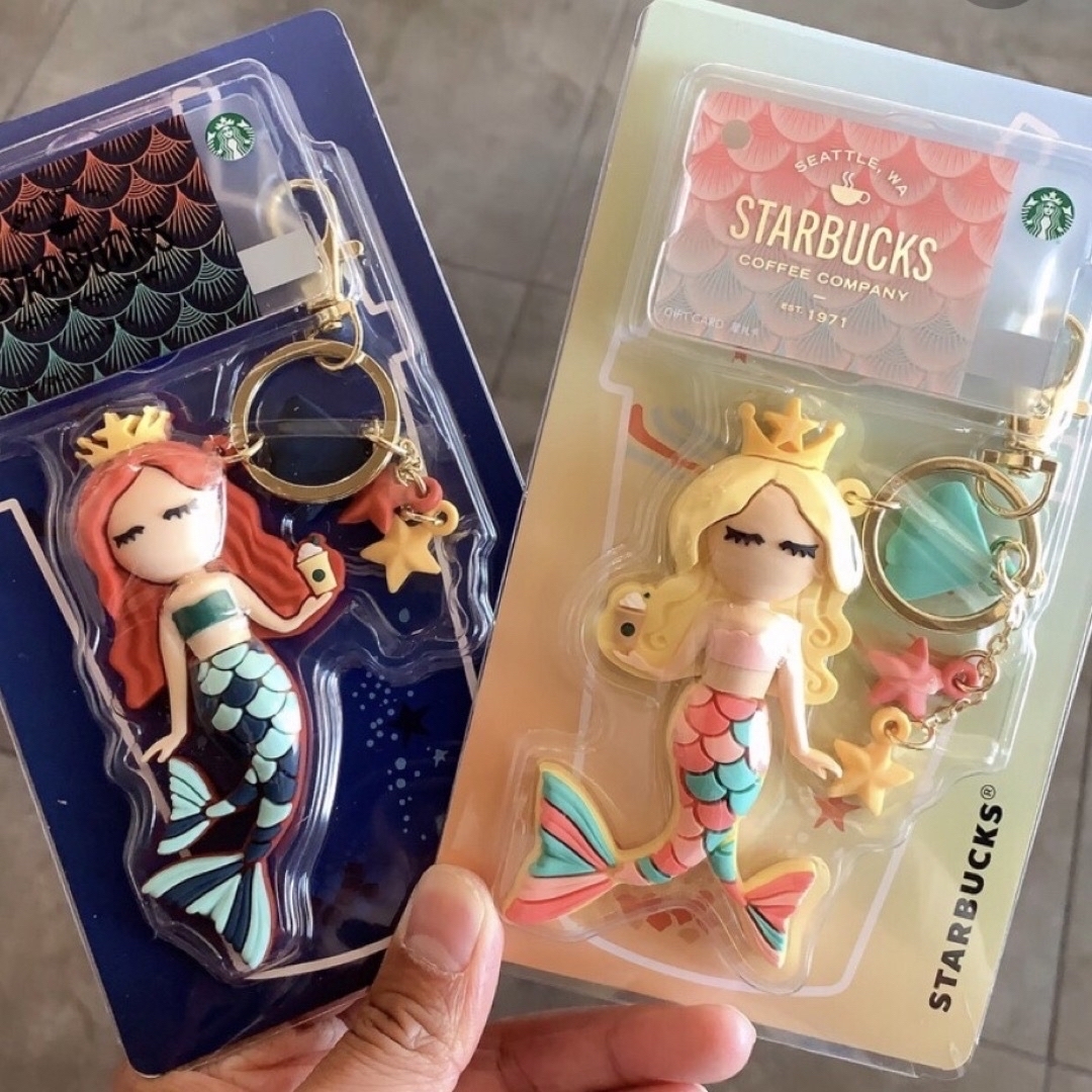 Starbucks(スターバックス)のStarbucks Keychain中国限定版 スタバ マーメイド キーホルダー レディースのファッション小物(キーホルダー)の商品写真