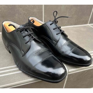 OTSUKA SHOE - 皇室御用達　Otsuka大塚製靴 プレーントゥ　外羽　ビジネスシューズ　ブラック