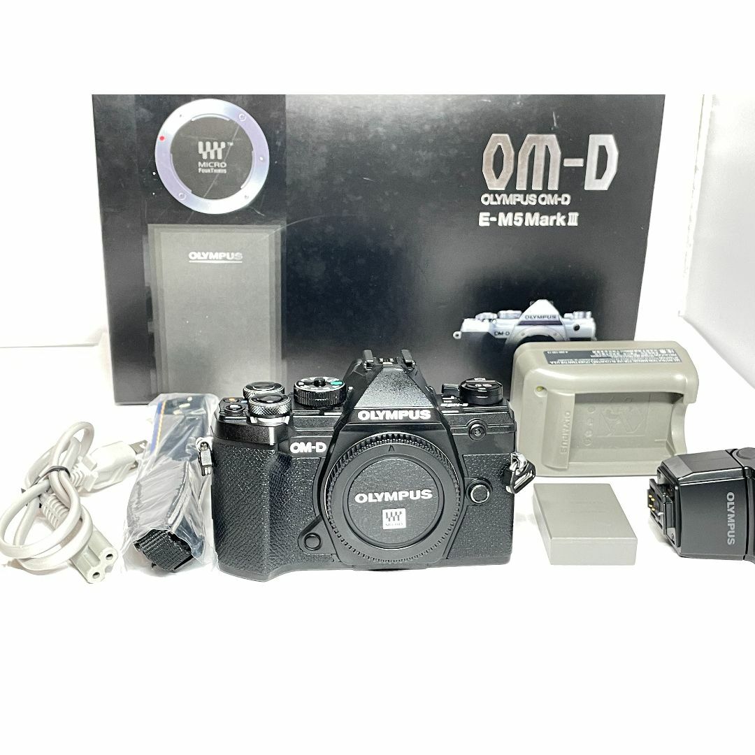 OLLINKARI(オリンカリ)のオリンパス OM-D E-M5 Mark III ボディ スマホ/家電/カメラのカメラ(ミラーレス一眼)の商品写真