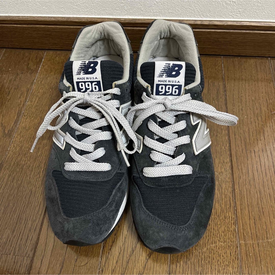 996（New Balance）(キュウキュウロク)のnew balance996 made in usa ネイビー メンズの靴/シューズ(スニーカー)の商品写真