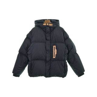 ルイヴィトン(LOUIS VUITTON)のLOUIS VUITTON ダウンジャケット/ダウンベスト 50(XL位) 紺 【古着】【中古】(ダウンジャケット)