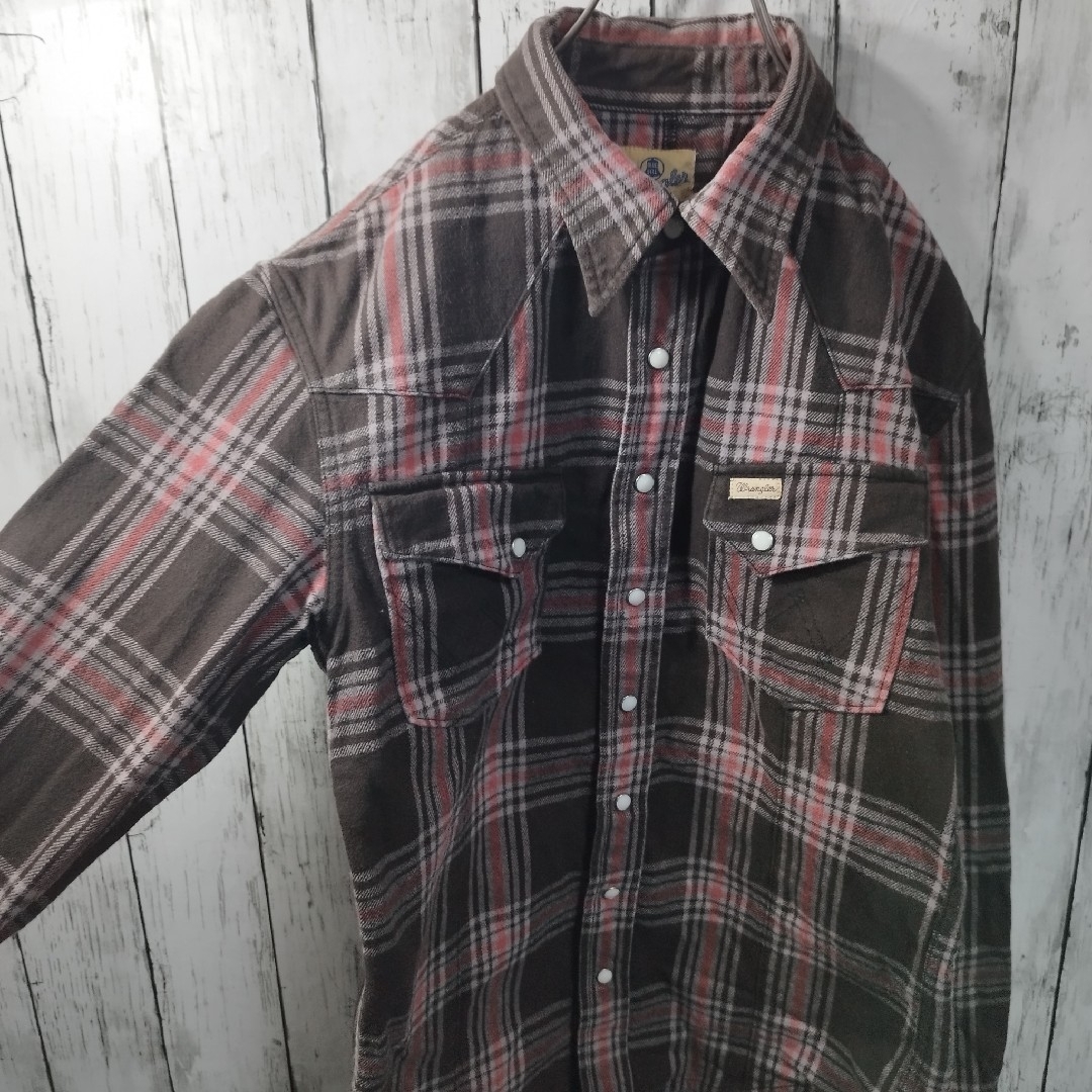 Wrangler(ラングラー)の【Wrangler × AKM】Flannel WesternShirt　237 メンズのトップス(シャツ)の商品写真