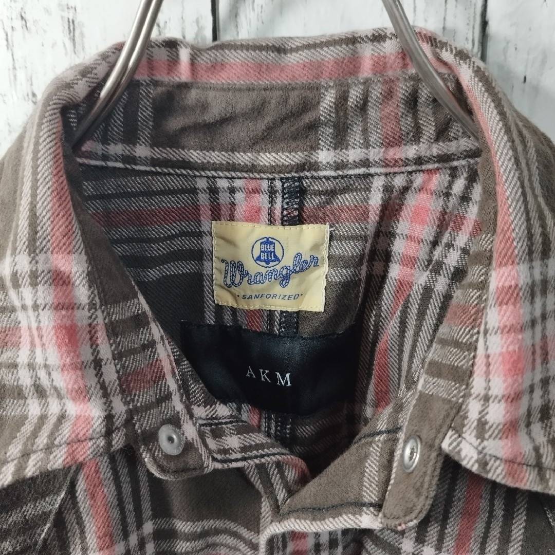 Wrangler(ラングラー)の【Wrangler × AKM】Flannel WesternShirt　237 メンズのトップス(シャツ)の商品写真