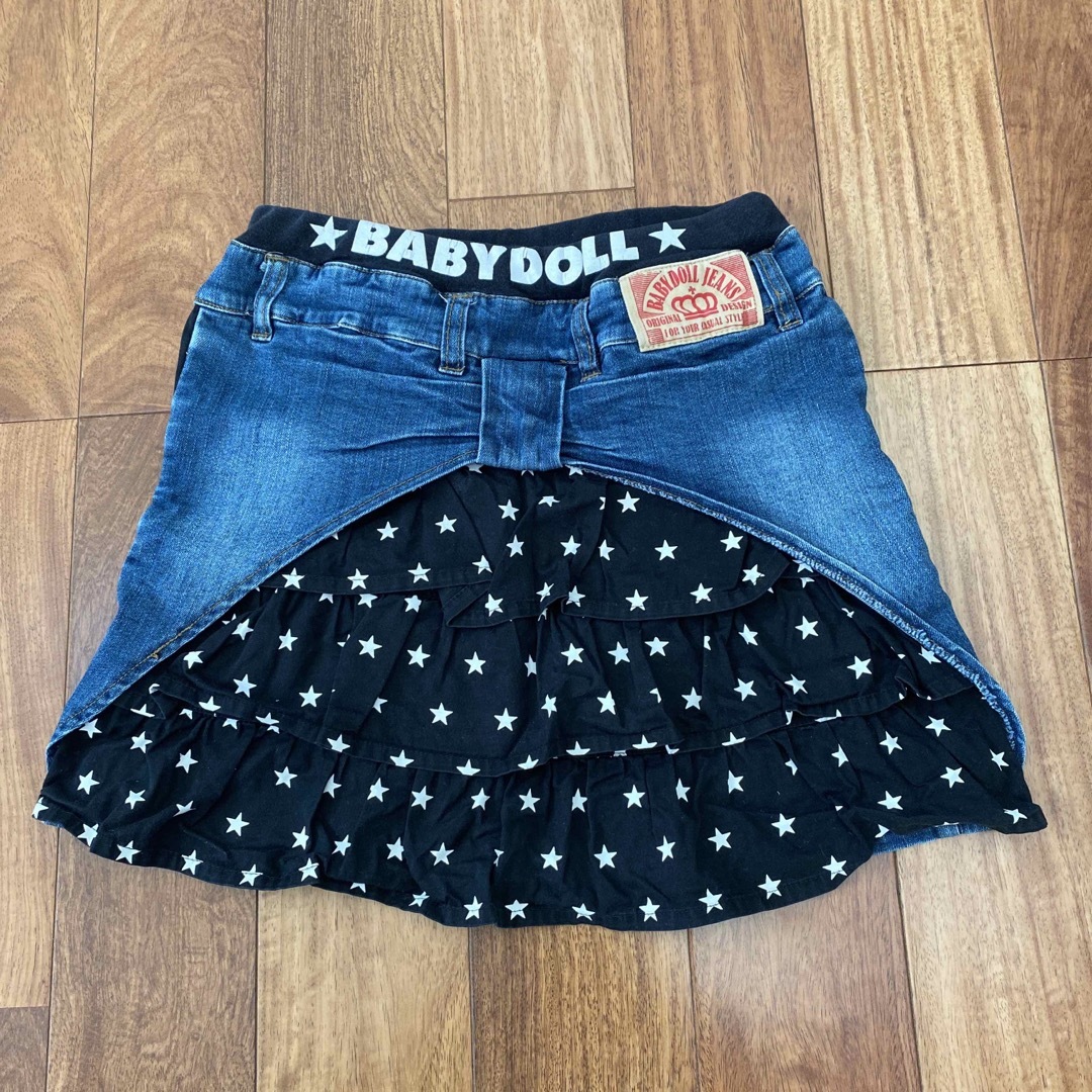 BABYDOLL(ベビードール)のスカート　130 baby doll キッズ/ベビー/マタニティのキッズ服女の子用(90cm~)(スカート)の商品写真