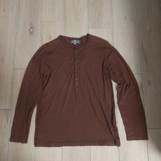 ラトルトラップ(RATTLE TRAP)のメンズビギ ラトルトラップ 長袖 シャツ Mサイズ ブラウン 茶色(Tシャツ/カットソー(七分/長袖))