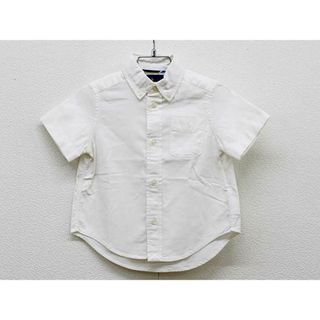 ラルフローレン(Ralph Lauren)の【新入荷!】 ▼ラルフローレン/Ralph Lauren▼90cm(2T) 半袖シャツ 白 お受験 フォーマル お稽古 通塾 見学会 面接 通学 見学会 説明会 運動適正 運動テスト【中古】 子供服 キッズ kids 男の子 fml 621042(シャツ/カットソー)