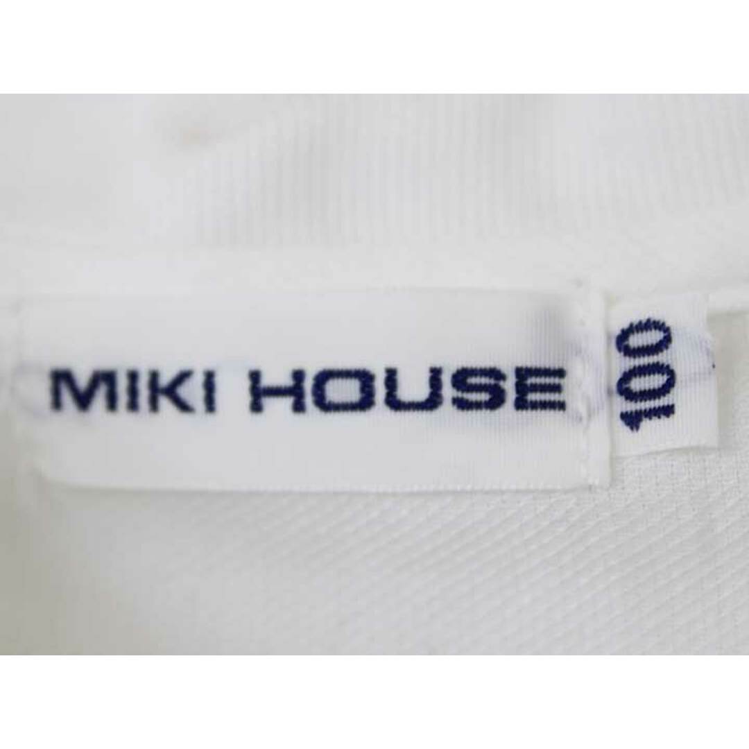 mikihouse(ミキハウス)の【新入荷!】 現行▼ミキハウス/mikihouse▼100cm 半袖ブラウス/シャツ 白 お受験 フォーマル お稽古 通塾 見学会 面接 通学 見学会 説明会 運動適正 運動テスト【中古】 子供服 キッズ kids 女の子 fml 621042 キッズ/ベビー/マタニティのベビー服(~85cm)(シャツ/カットソー)の商品写真